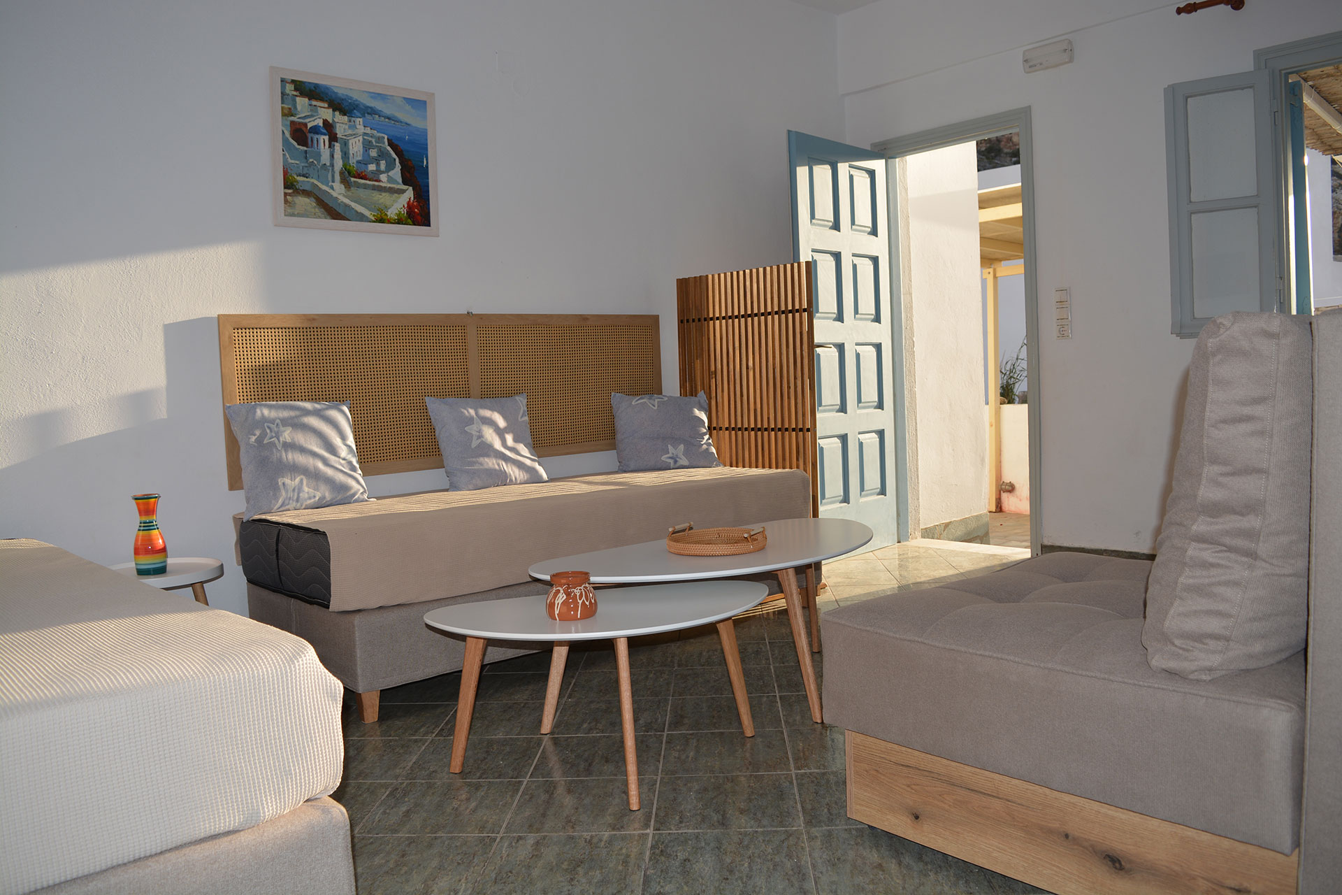 Το διαμέρισμα στα καταλύματα Κλάδος στη Σίφνο